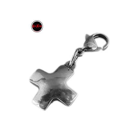 C/ MOSQUETON BOMBE CRUZ DEL EQUILIBRIO P/ PULSERA DIJE