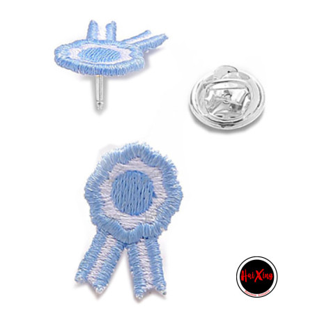 ESCARAPELA DE HILO ONDULADA DIJE