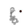 C/ MOSQUETON OSITO CHIQUITO PLANO P/ PULSERA DIJE