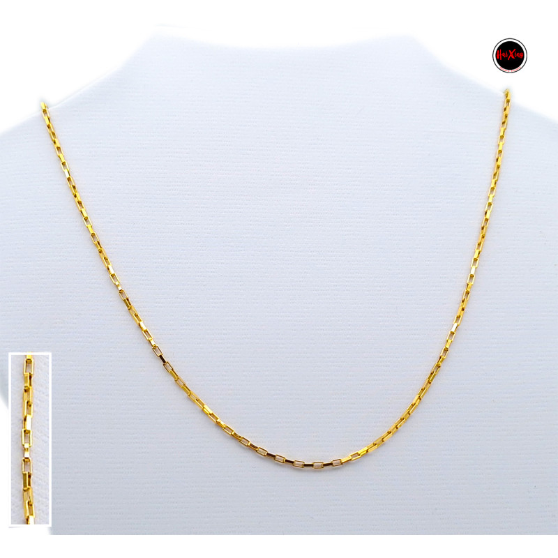 DORADO VENECIANA ALARGADA 2.0 (2MM) - 50CM ACERO