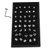 CURVO BLISTER X40 FORMAS SURTIDAS DE NARIZ PERNO CURVO NOSTRIL PIERCING