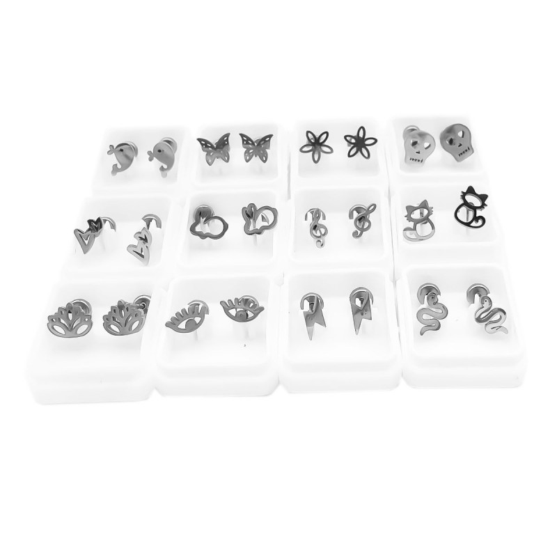 TRES PARES (x3) MODELO N:3 DISTINTOS NO A ELECCION FORMAS CALADAS SURTIDAS ABRIDOR ARO