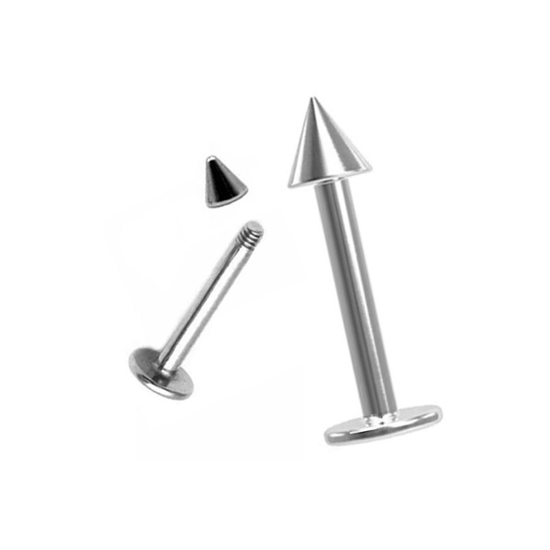 1 (1.2*6*3) MENTON PUNTA PIERCING
