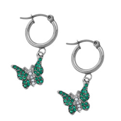 VERDE MARIPOSA C/ STRASS EN...