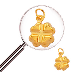 DORADO TREBOL FLOR DE...