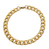 GROUMET PLANA 2.3NK - 22CM ACERO DORADO PULSERA