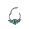 FLOR COLOR ARGOLLA CLICKER C/ BISAGRA PIERCING