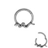 SERPIENTE ARGOLLA CLICKER C/ BISAGRA PIERCING