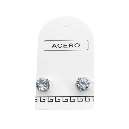 1 PAR 7MM CUBIC ZIRCON AROS