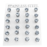 BLISTER 6MM x12 PARES CUBIC ZIRCON AROS