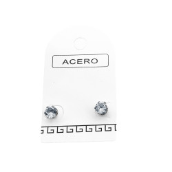 1 PAR 4MM CUBIC ZIRCON AROS