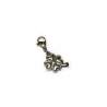 TREBOL C/ MOSQUETON P/ PULSERA DIJE