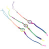 HILO MULTICOLOR C/ ATRAPA SUEÑOS ANCHO 2MM-26CM REGULABLE PULSERA / TOBILLERA