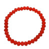 CRISTAL ROJO FACETADO 5MM ELASTIZADA PULSERA