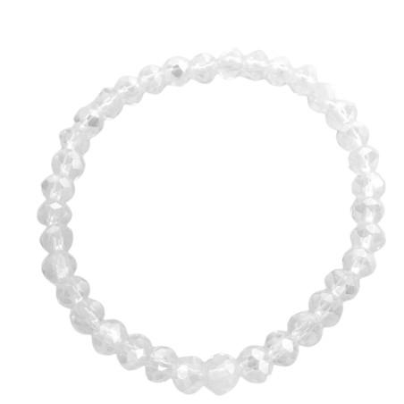 CRISTAL FACETADO 5MM ELASTIZADA PULSERA