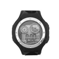 REDONDO DEPORTIVO NEGRO RELOJ