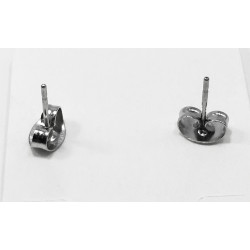 PAR MARIPOSA C/ 8 STRASS AROS