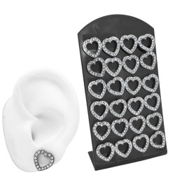 BLISTER x12 PARES CORAZON...