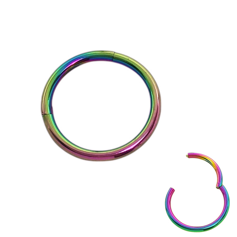 TORNASOLADA 12MM EXTERIOR UNIDAD ARGOLLA CLICKER C/ BISAGRA PIERCING