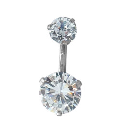 CRISTAL 8MM PIERCING...