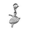 BAILARINA C/ MOSQUETON P/ PULSERA DIJE
