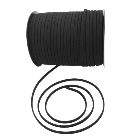 BOBINA 5MM CORDON DE GAMUZA 45M IDEAL CHOKER GARGANTILLA