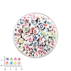 100 GRAMOS LETRAS LENTEJONES COLORES SURTIDOS PASANTE CUENTA