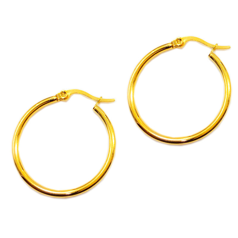 ARGOLLAS 40MM ACERO DORADO CIERRE ITALIANO