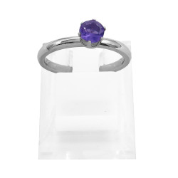 CAJA X36 BRILLANTE FLEJE ANCHO ROJO / VIOLETA / ROSA Y CRISTAL ANILLO