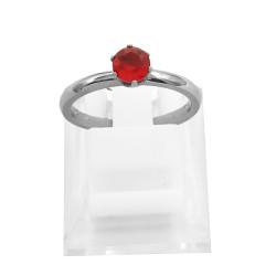 CAJA X36 BRILLANTE FLEJE ANCHO ROJO / VIOLETA / ROSA Y CRISTAL ANILLO