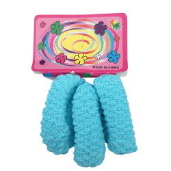 MEDIO PACK X18 UNIDADES TIPO TEJIDAS MEDIANAS (3CM DIAMETRO SIN ESTIRAR) SURTIDAS DE COLOR COLITAS