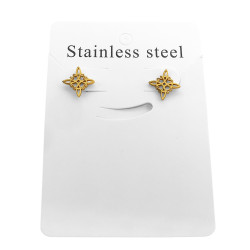 DORADO NUDO DE BRUJA CALADO CONJUNTO