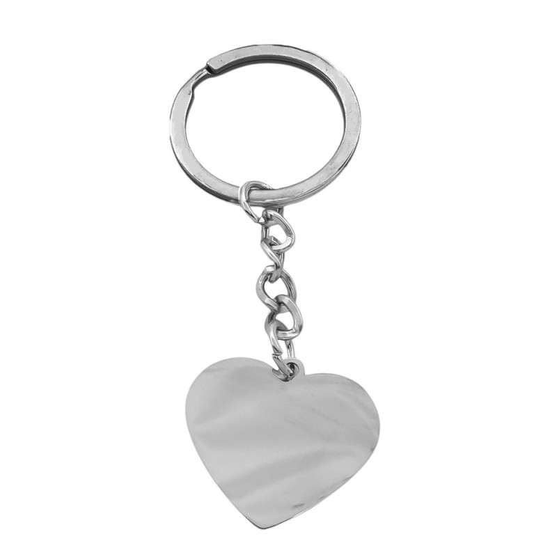 IDENTIFICACION CORAZON PARA GRABAR LLAVERO