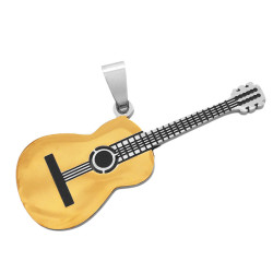 DORADO GUITARRA CLASICA DIJE