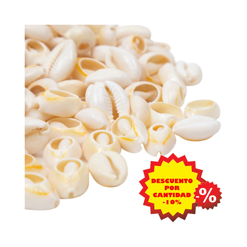 50 GRAMOS CARACOLES NATURALES CUENTAS