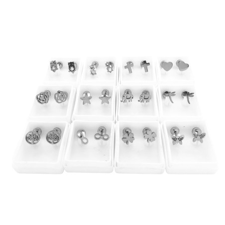 BLISTER x12 PARES DE ABRIDORES TODOS DISTINTOS C:I24 ARO