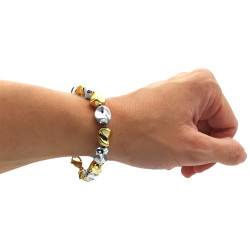 COMBINADA 8MM-20CM LIVIANA IRREGULAR MEDIANA FANTASIA FINA PULSERA