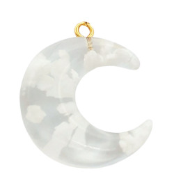 DORADO LUNA BLANCA C/ CIELO 45CM COLLAR