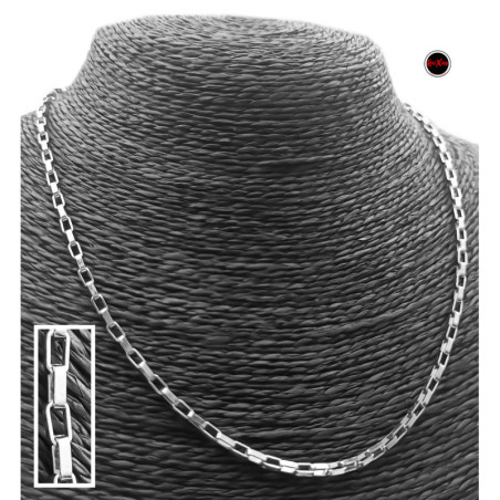 VENECIANA ALARGADA 2.5 (2.5MM) - 55 CM CADENA