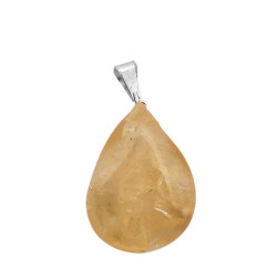 GOTA PIEDRA NATURAL CITRINO DIJE