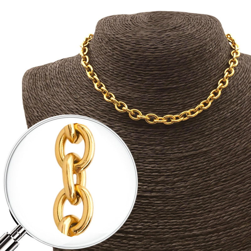 DORADO FORCE TIFFA 1.8 (7MM)-35+4CM EXTENSION REGULABLE CADENA