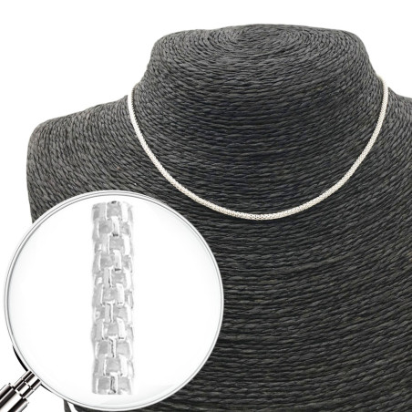 BLANCO VIBORA 0.9 (2MM) - 32+7.5 CM REGULABLE CADENA