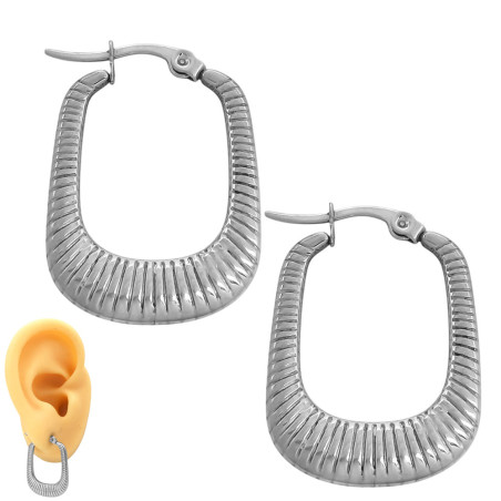 FORMA U C/ RAYAS C/ RELIEVE C/ ESPESOR ARGOLLA ARO