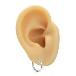 BLANCO 12MM ARGOLLAS CIERRE ITALIANO ARO