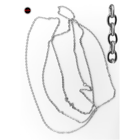 3 METROS FORCE FACETADA 0.5 (1.9MM) (3X1Metro) CADENA FORNITURA