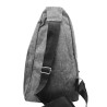 FASHION GRIS MORRAL BANDOLERA CRUZADA UNISEX URBANA