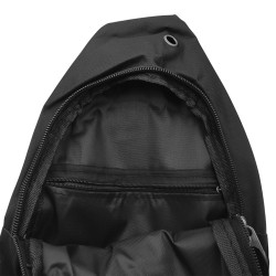 FASHION NEGRO MORRAL BANDOLERA CRUZADA UNISEX URBANA