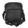 FUGUIYIZU NEGRO RUSTICO MORRAL BANDOLERA BOLSO CRUZADA UNISEX URBANA