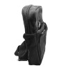FUGUIYIZU NEGRO RUSTICO MORRAL BANDOLERA BOLSO CRUZADA UNISEX URBANA