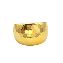 DORADO TAPIZ DE HEXAGONOS FANTASIA FINA ARO